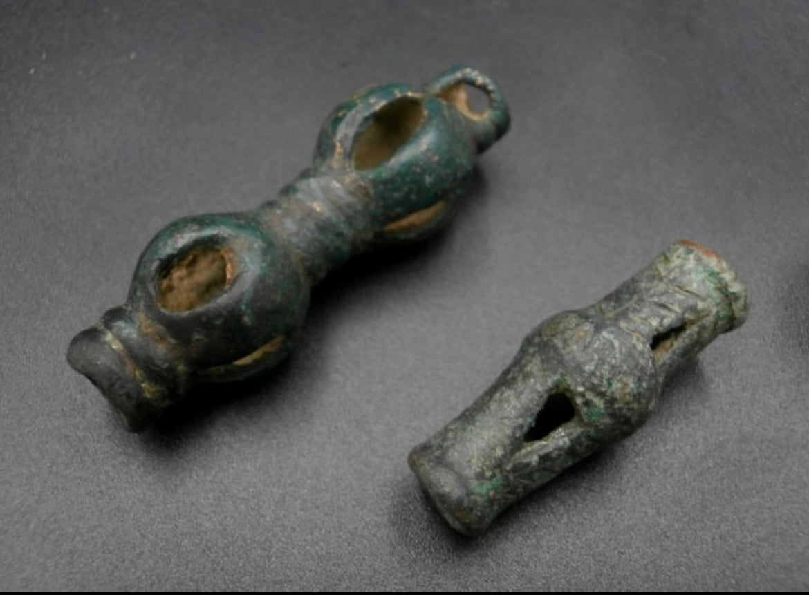 Four beads from the Bronze Age - Koban Culture