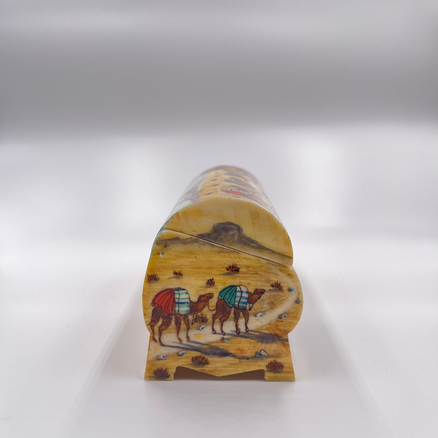 Persian Hand painted camel bone box