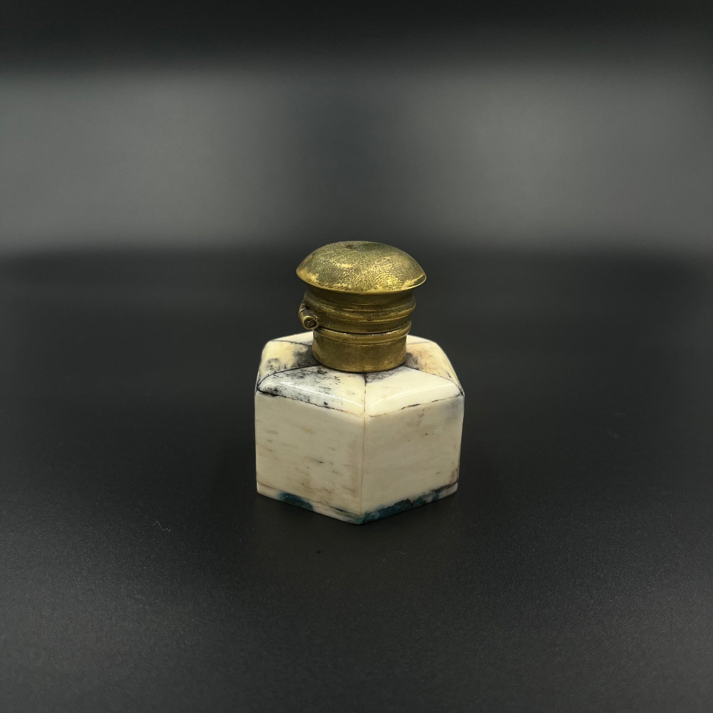 Ivory inkwell