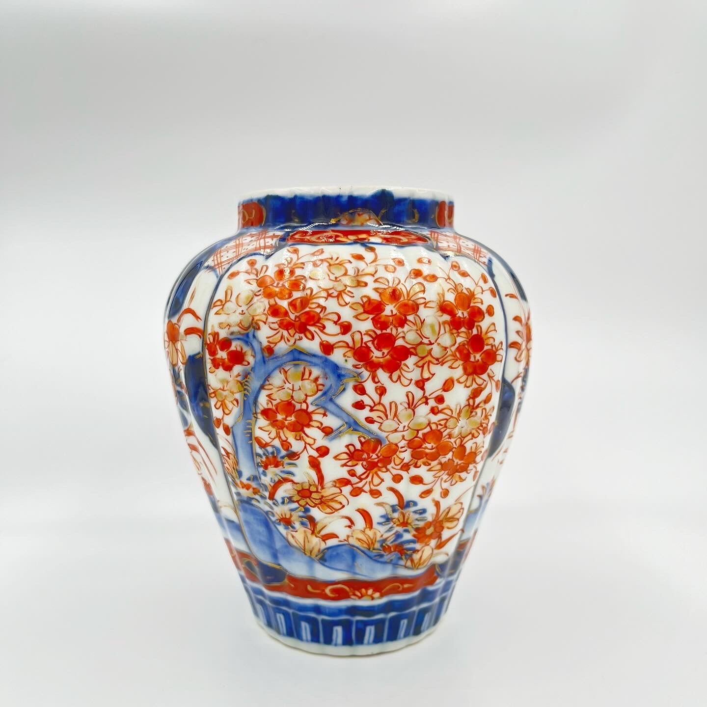 Vase En Porcelaine Imary - Japon - Période Meiji