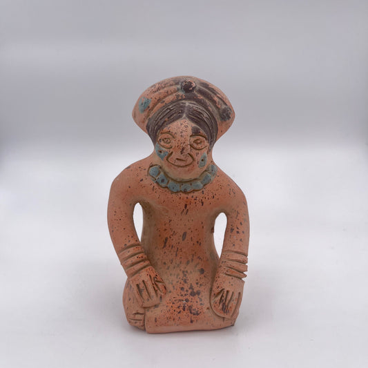 Pre-Columbian Maya Aztec statue