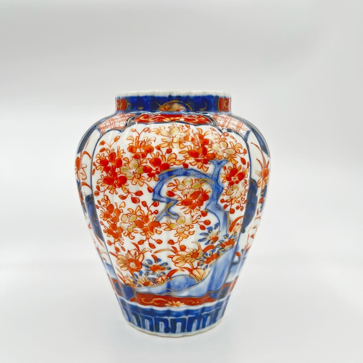 Vase En Porcelaine Imary - Japon - Période Meiji